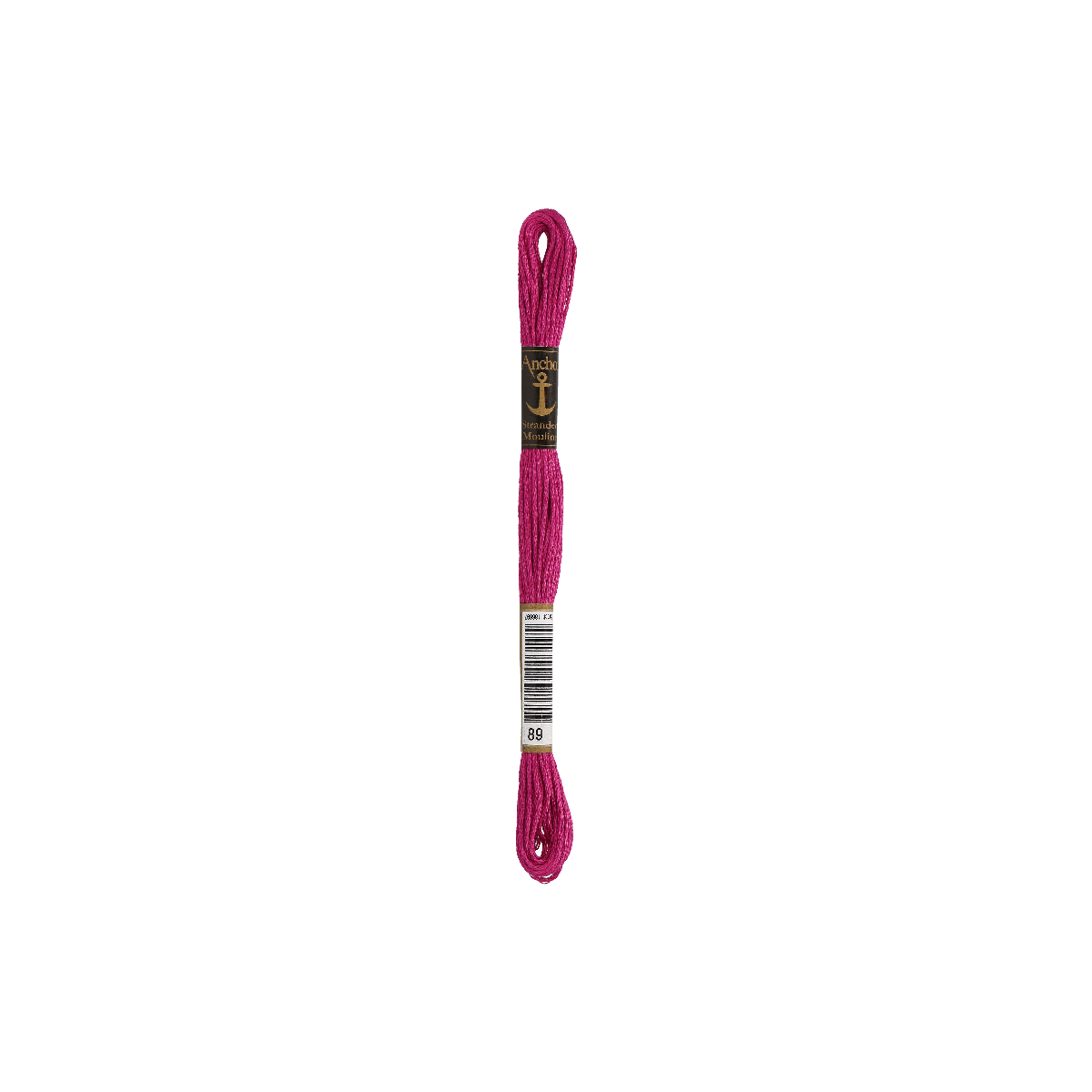 Anchor мулине 8m, фиолетовый, Хлопок,  цвет 89, 6-ниточный