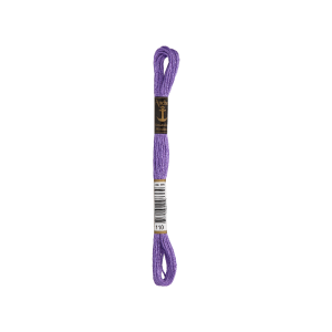 Anchor Torsade de broderie 8m, violet, coton, couleur 110, 6 fils
