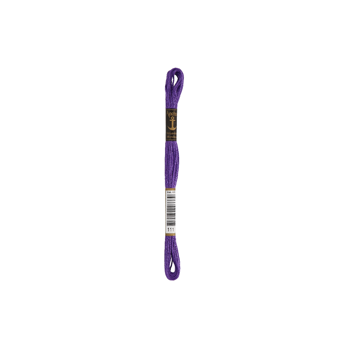 Anchor мулине 8m, фиолетовый, Хлопок,  цвет 111, 6-ниточный