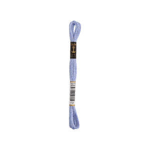 Anchor Sticktwist 8m, ellisse blu prugna, cotone, colore 117, 6 fili