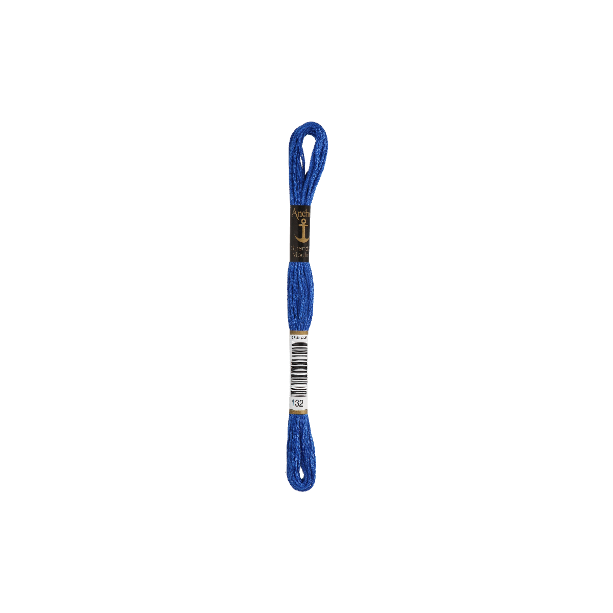 Anchor Sticktwist 8m, blu reale, cotone, colore 132, 6 fili