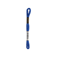 Anchor Sticktwist 8m, koningsblauw, katoen, kleur 132, 6-draads