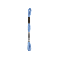 Anchor Sticktwist 8m, waterblauw, katoen, kleur 140, 6-draads