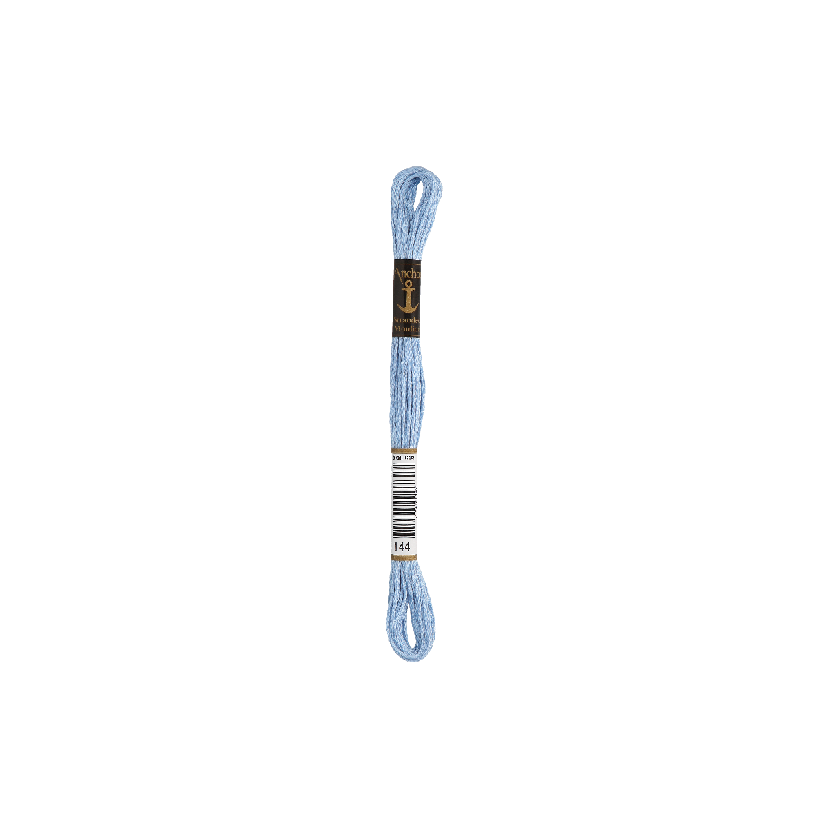 Anchor Sticktwist 8m, blu perla, cotone, colore 144, 6 fili