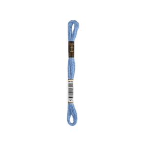 Anchor Sticktwist 8m, lichtblauw, katoen, kleur 145, 6-draads