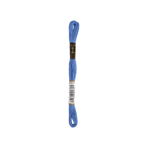 Anchor Sticktwist 8m, blauw, katoen, kleur 146, 6-draads