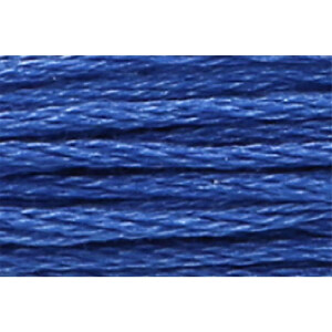 Anchor Sticktwist 8m, kobaltblauw, katoen, kleur 147, 6-draads