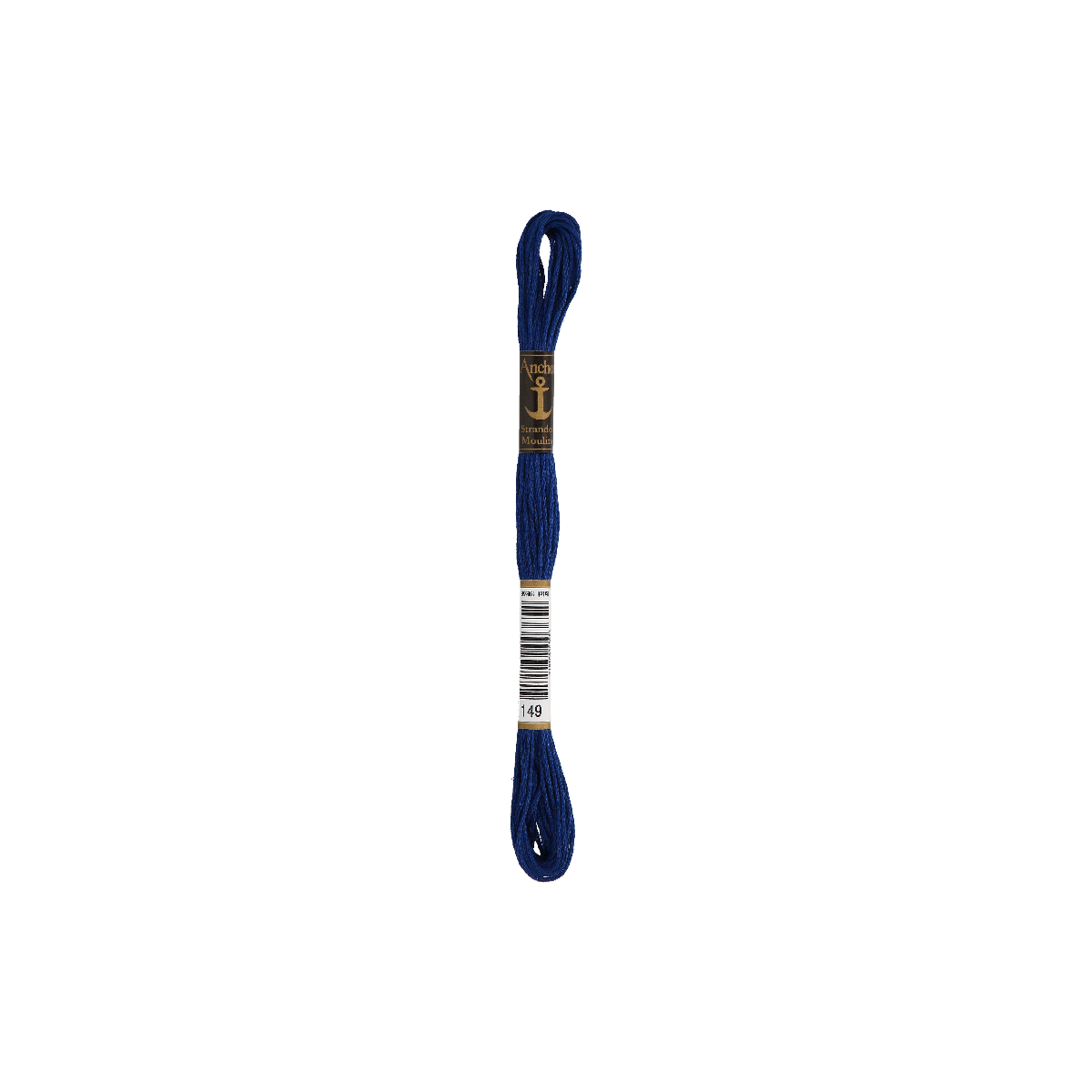 Anchor Sticktwist 8m, tintenblau, Baumwolle, Farbe 149,...