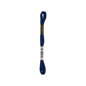 Anchor Torsade 8m, encre bleue, coton, couleur 149, 6 fils