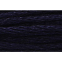 Anchor Sticktwist 8m, blu-nero, cotone, colore 152, 6 fili