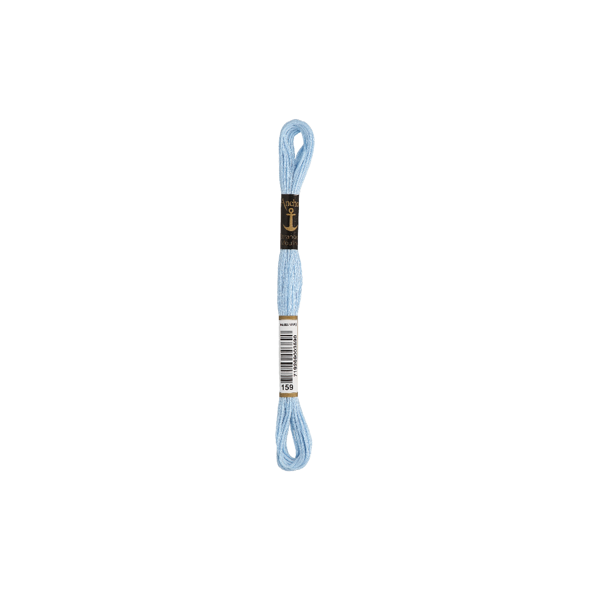 Anchor Sticktwist 8m, lichtblauw, katoen, kleur 159,...