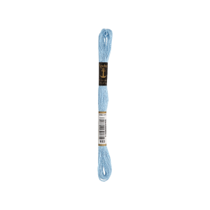 Anchor Sticktwist 8m, blauw, katoen, kleur 160, 6-draads