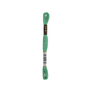 Anchor мулине 8m, лягушачий зелёный, Хлопок,  цвет 209,...