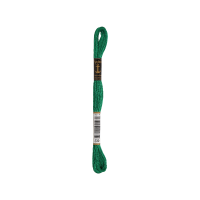 Anchor мулине 8m, фосфорно-зеленый dk, Хлопок,  цвет 230, 6-ниточный