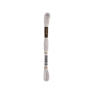 Anchor Sticktwist 8m, gris plateado, algodón, color 234, 6-hilos