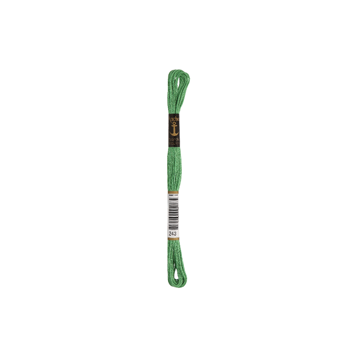 Anchor Sticktwist 8m, verde siepe, cotone, colore 243, 6...