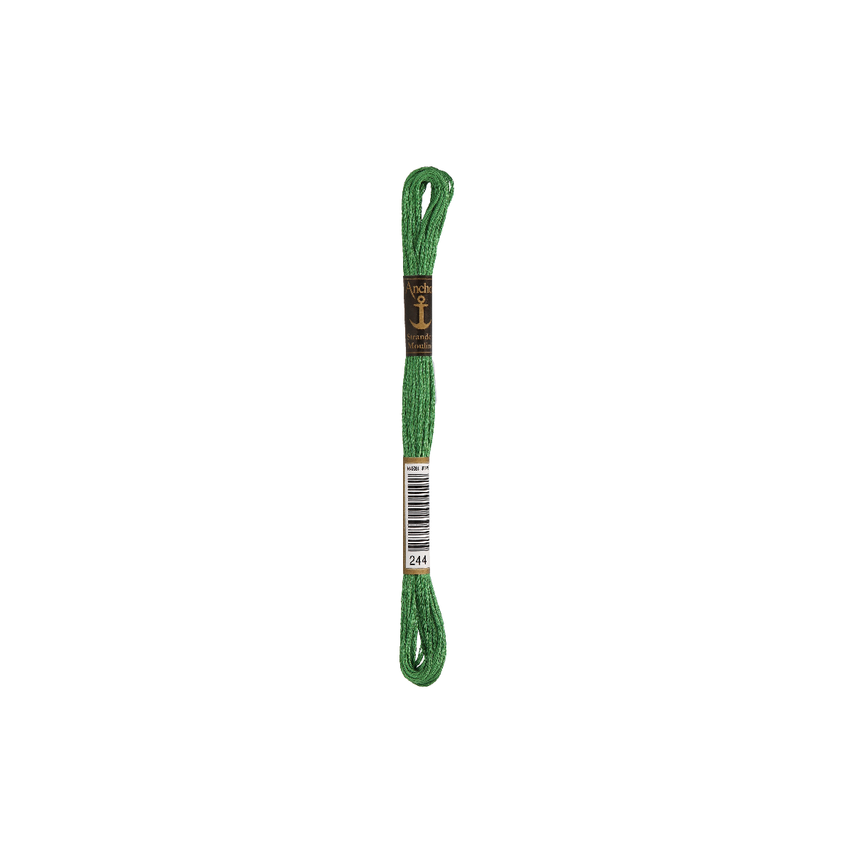 Anchor Sticktwist 8m, verde felce, cotone, colore 244, 6...