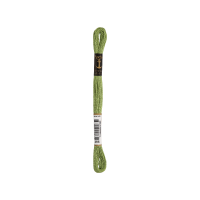 Anchor Torsade de broderie 8m, vert olive, coton, couleur 266, 6 fils