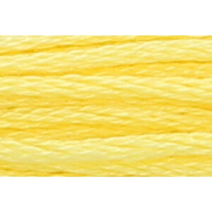 Anchor мулине 8m, лимонно-жёлтый, Хлопок,  цвет 288,...