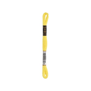 Anchor Sticktwist 8m, amarillo canario, algodón, color 289, 6-hilo
