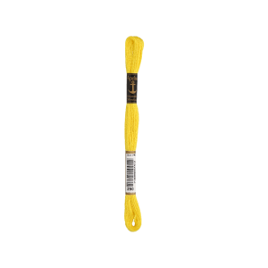 Anchor Sticktwist 8m, giallo, cotone, colore 290, 6 fili