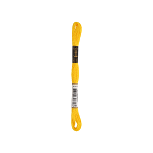 Anchor Bordado twist 8m, amarillo oscuro, algodón, color 291, 6-hilos