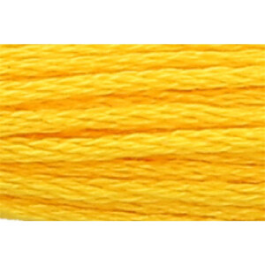 Anchor Bordado twist 8m, amarillo oscuro, algodón, color 291, 6-hilos