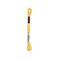 Anchor Bordado twist 8m, amarillo dorado, algodón, color 305, 6-hilos