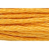 Anchor Bordado twist 8m, amarillo latón, algodón, color 306, 6-hilos