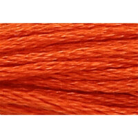 Anchor Bordado twist 8m, naranja oxidado, algodón, color 326, 6-hilos