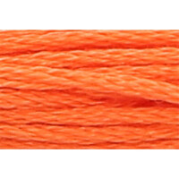 Anchor Torsade de broderie 8m, rouge flamboyant, coton, couleur 329, 6 fils