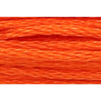 Anchor Torsade 8m, rouge corail, coton, couleur 332, 6 fils