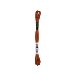 Anchor Torsade 8m, brun fauve, coton, couleur 355, 6 fils