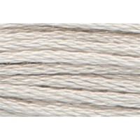 Anchor мулине 8m, жемчужно-серый, Хлопок,  цвет 397, 6-ниточный
