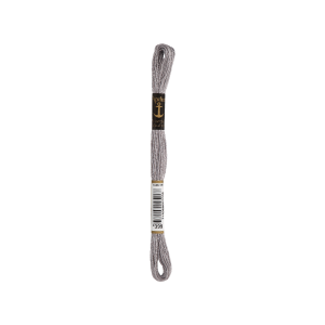 Anchor Sticktwist 8m, gris oscuro, algodón, color 399, 6-hilos