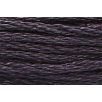 Anchor Sticktwist 8m, antracite, cotone, colore 401, 6 fili