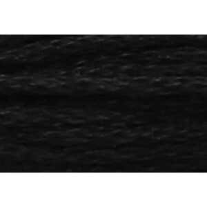 Anchor Sticktwist 8m, nero, cotone, colore 403, 6 fili