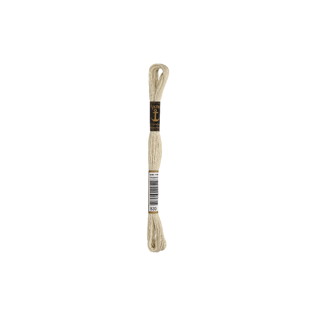 Anchor Sticktwist 8m, ghiaia, cotone, colore 830, 6 fili