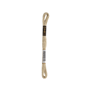 Anchor мулине 8m, песочно-коричневый, Хлопок,  цвет 831,...