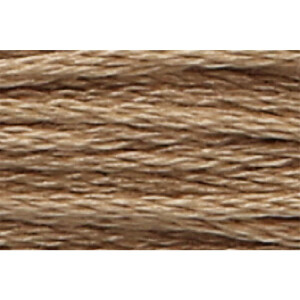 Anchor Sticktwist 8m, grijsbruin, katoen, kleur 832, 6-draads