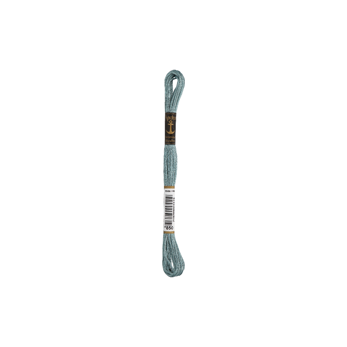 Anchor Sticktwist 8m, graublau, Baumwolle, Farbe 850,...