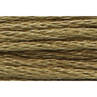 Anchor Bordado twist 8m, marrón oliva, algodón, color 856, 6-hilos