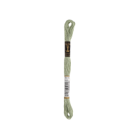 Anchor Bordado twist 8m, gris-verde, algodón, color 858, 6-hilo