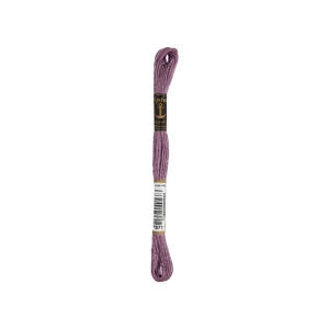 Anchor Bordado twist 8m, púrpura, algodón, color 871, 6-hilos
