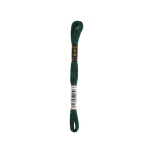 Anchor Torsade 8m, vert cèdre, coton, couleur 879, 6 fils