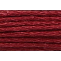 Anchor Torsadé à la main 8m, rouge antique, coton, couleur 897, 6 fils