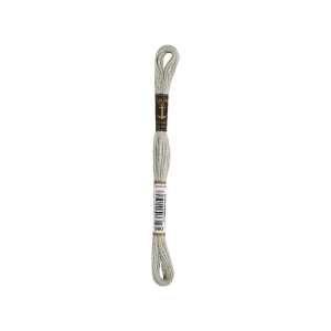 Anchor Sticktwist 8m, platin, Baumwolle, Farbe 900, 6-fädig