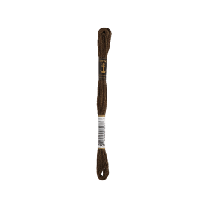 Anchor Sticktwist 8m, marrón nuez, algodón, color 905, 6-hilo