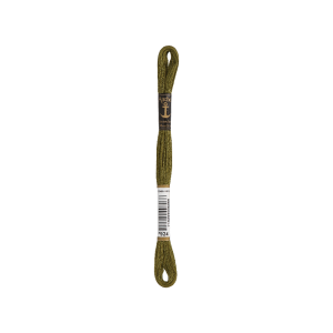 Anchor Bordado twist 8m, oliva oscuro, algodón, color 924, 6-hilo