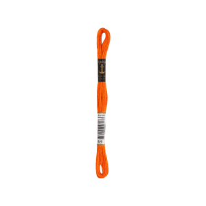 Anchor Torsione per ricamo 8m, arancione, cotone, colore 925, 6 fili